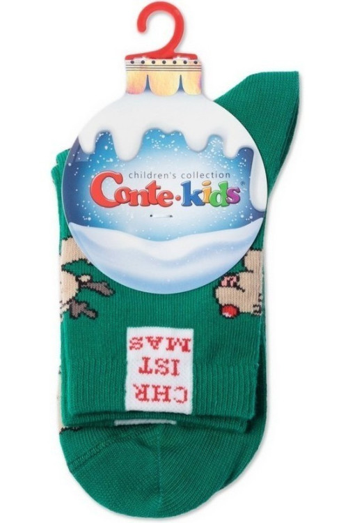 Шкарпетки дитячі Conte-kids Новорічні 21С-67СП (649) Рудольф