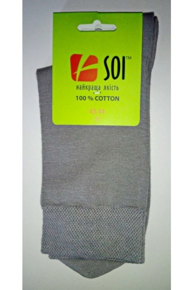 Носки мужские SOI™ классические 100% cotton