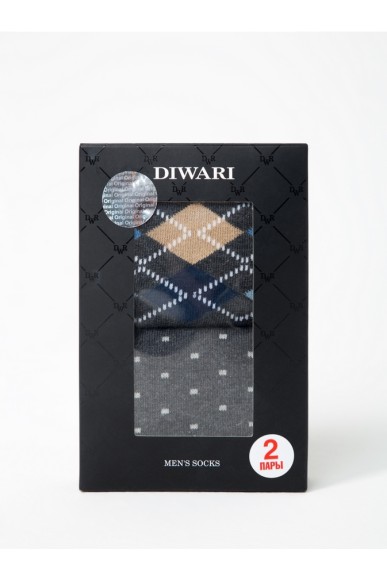 Носки мужские Diwari (718) набор 2 пары