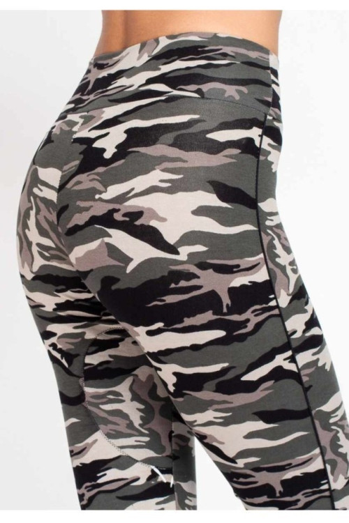 Легінси жіночі Legs L1449 Comouflage спортивні
