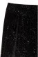 Леггинсы женские CONTE STAR черные бархатные с металлическими блестками