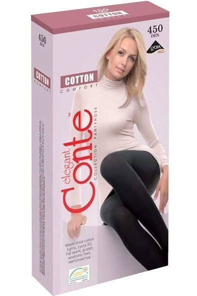 Колготки жіночі Conte Cotton 450 Den