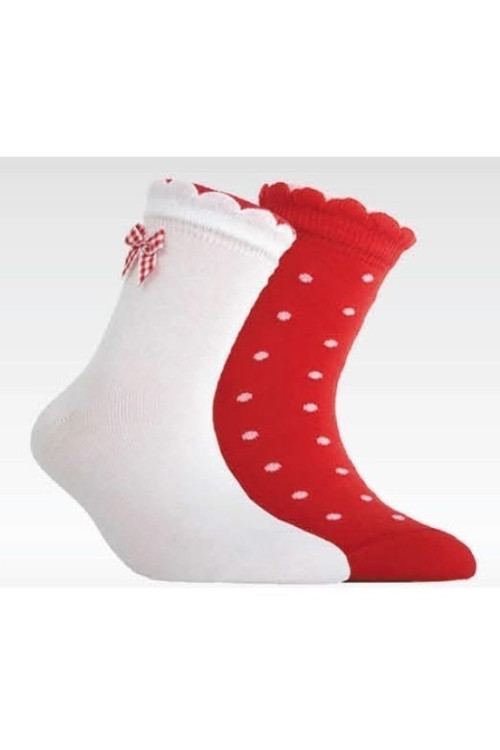 Шкарпетки дитячі Conte-kids Tip-Top 7С-90СП,7С-100СП (705) з декором 2 пари