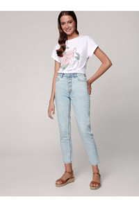 Джинси жіночі Conte Mom Fit CON-322 з високою посадкою