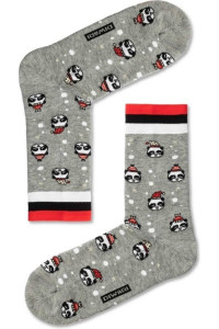 Шкарпетки чоловічі Diwari Новорічні 20С-62СП (518) «Xmas panda»