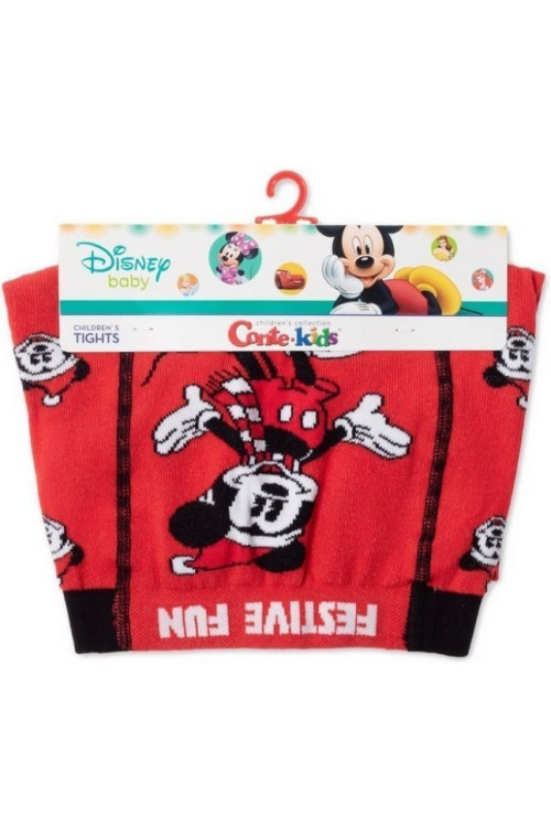 Колготки дитячі Conte-kids новорічні Disney 21С-31СПМ (585) Festive fun