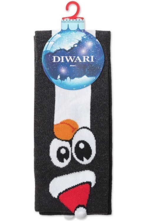 Шкарпетки чоловічі Diwari Новорічні 21С-71СП (650) «Penguin»