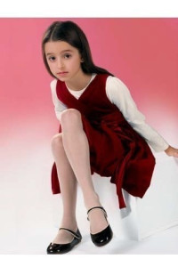 Колготки дитячі Consay Young lady поліамідні 17 Den з блиском